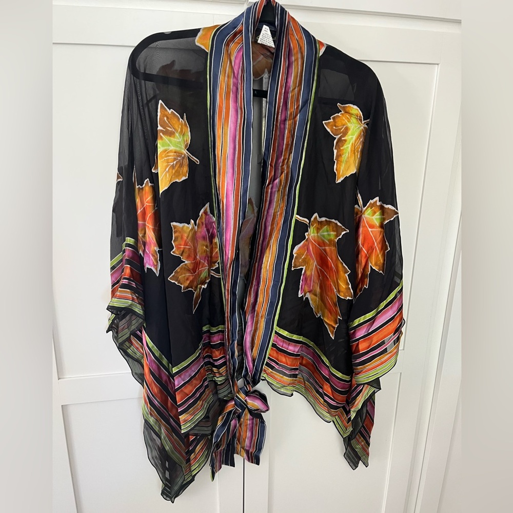 Gottex vintage cover up.   Beautiful colors!